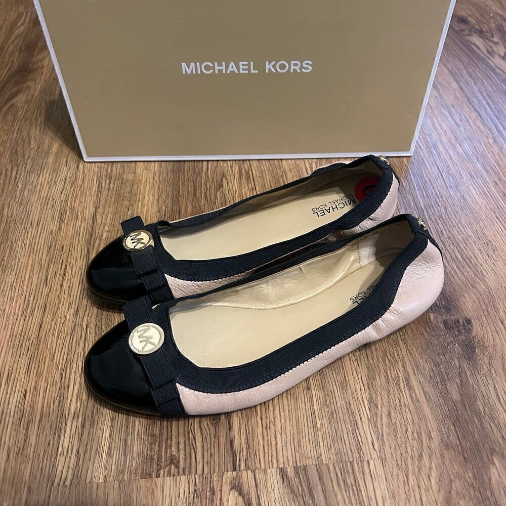 Michael Kors bow flats slip on shoes women’s 6 - Picture 2 of 7